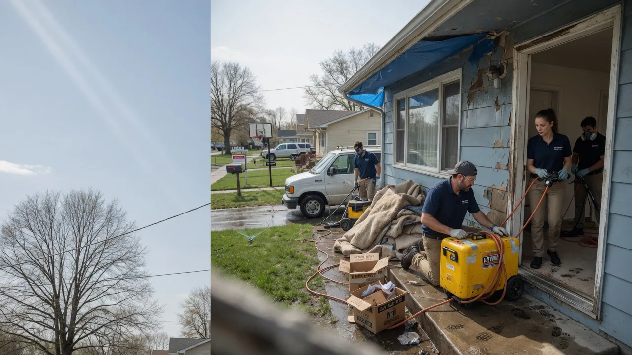 Basement Flood Cleanup in Canalou, MO near me